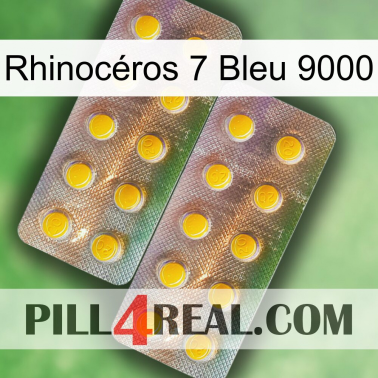 Rhinocéros 7 Bleu 9000 new10